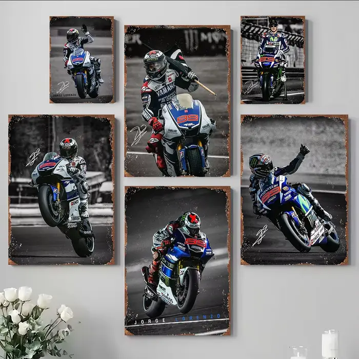 Affiche imprimée Jorge Lorenzo MotoGP