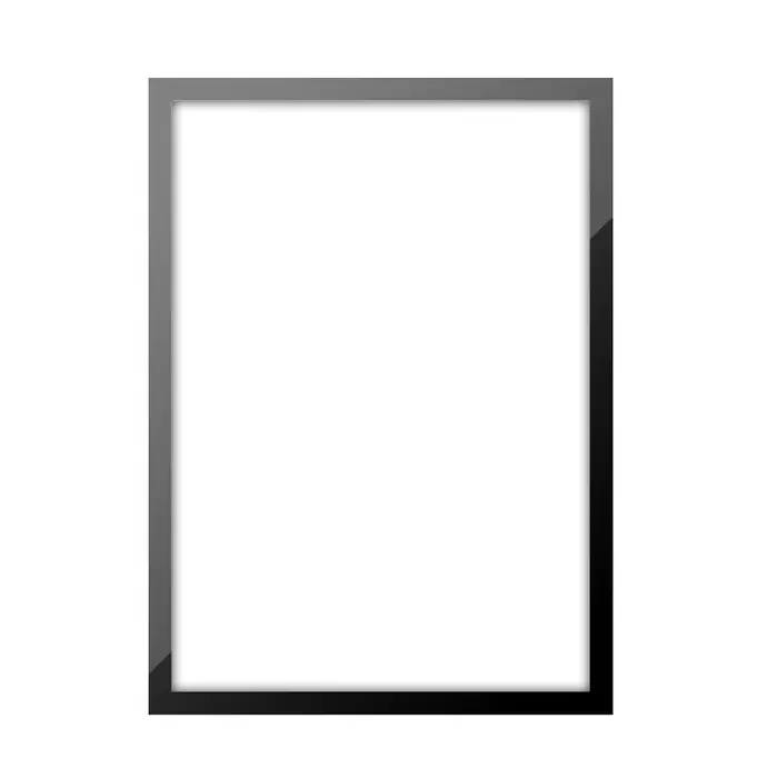 Cadre photo magnétique A3 A4 8,5x11 pouces, auto-adhésif, décoration murale, tableau d'affichage mag