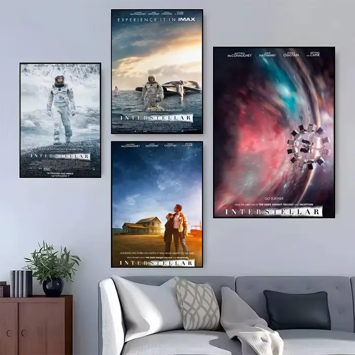 Affiche de film célèbre I-Interstellar