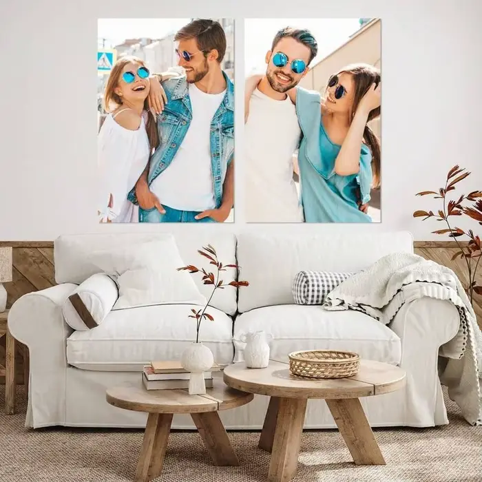 1 impression d'affiche autocollante personnalisée — Téléchargez votre propre image | Parfait pour toutes les occasions
