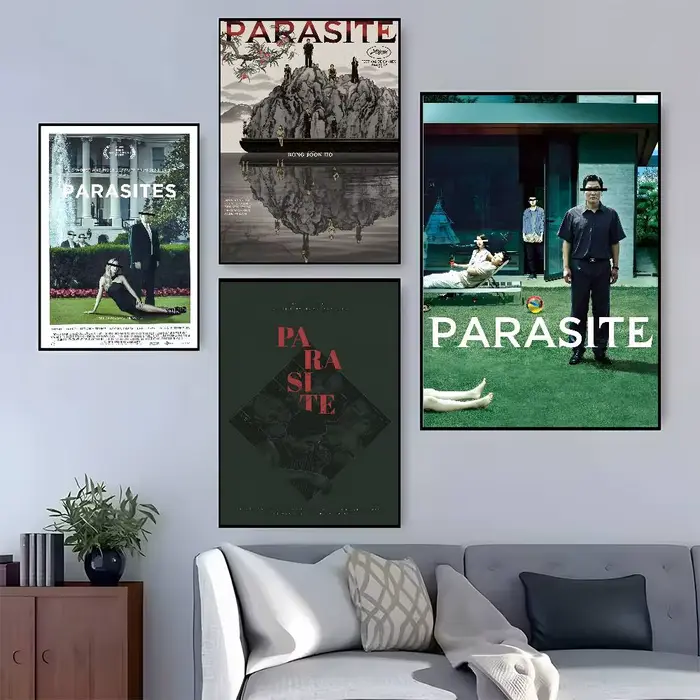 Affiche de films coréens p-parasite HD