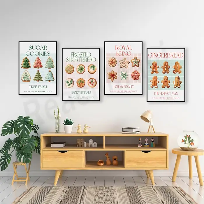 Art de Noël, Biscuits de Noël