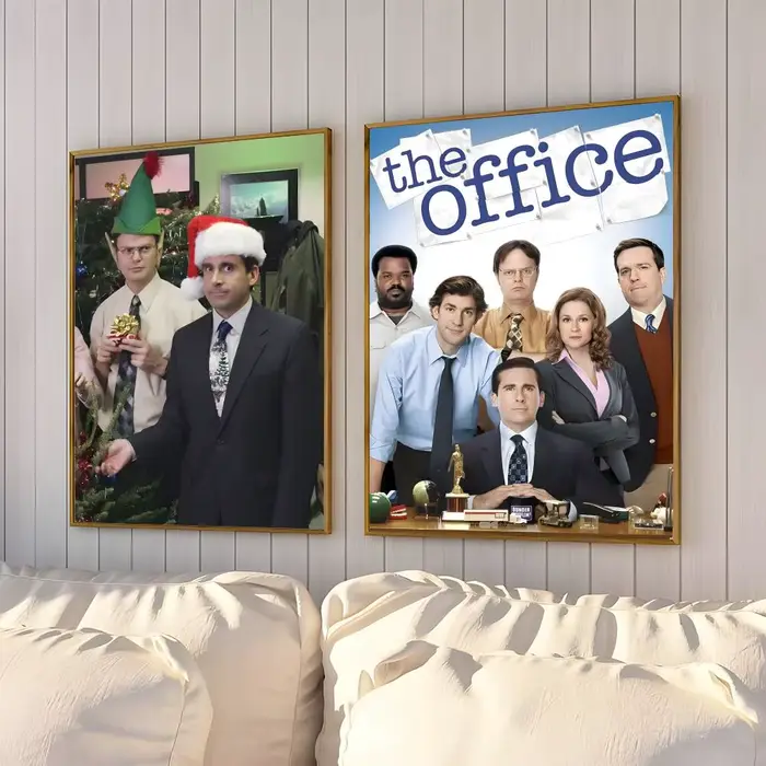 T-The Office WORKPLACE SITCOM affiche HD étanche haute ténacité auto-adhésif décoration murale universelle