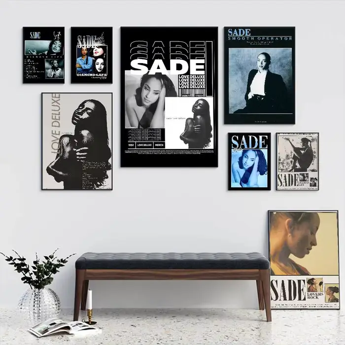 Affiches collantes de film Singer Sade