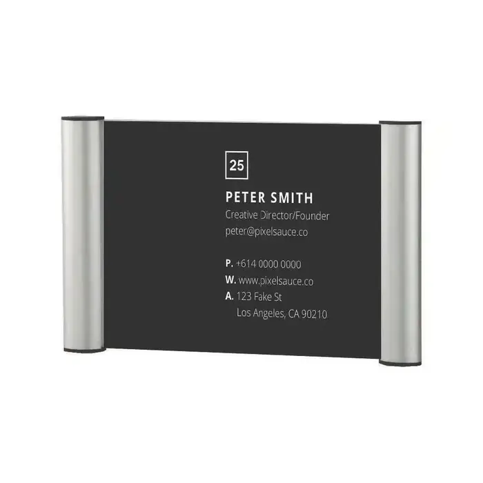 Lot de 10 cadres muraux 120*297 mm pour affiches, photos, étiquettes, présentoirs et panneaux de porte