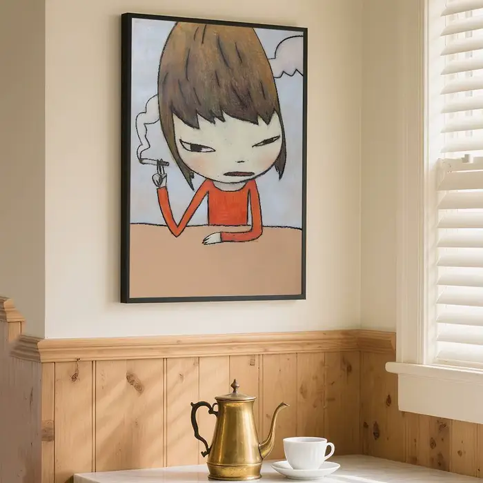 Yoshitomo Nara – affiche d'art imprimée