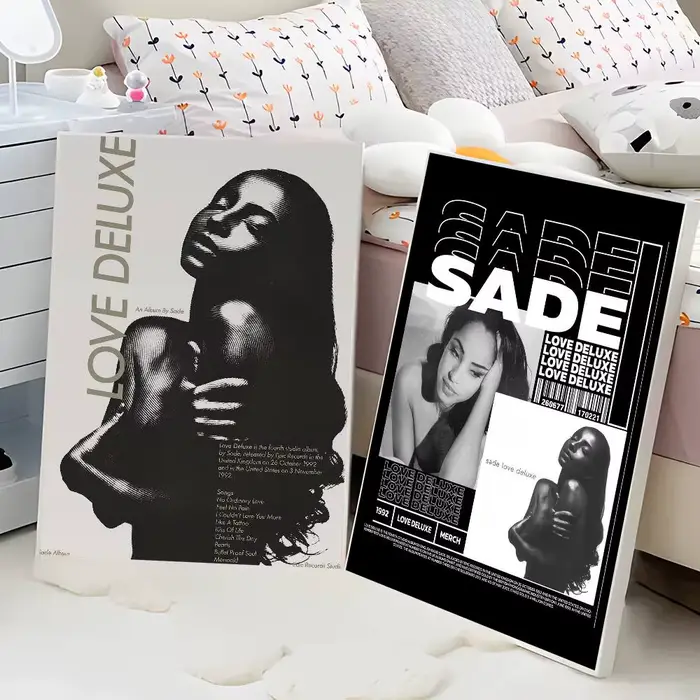 Affiches collantes de film Singer Sade