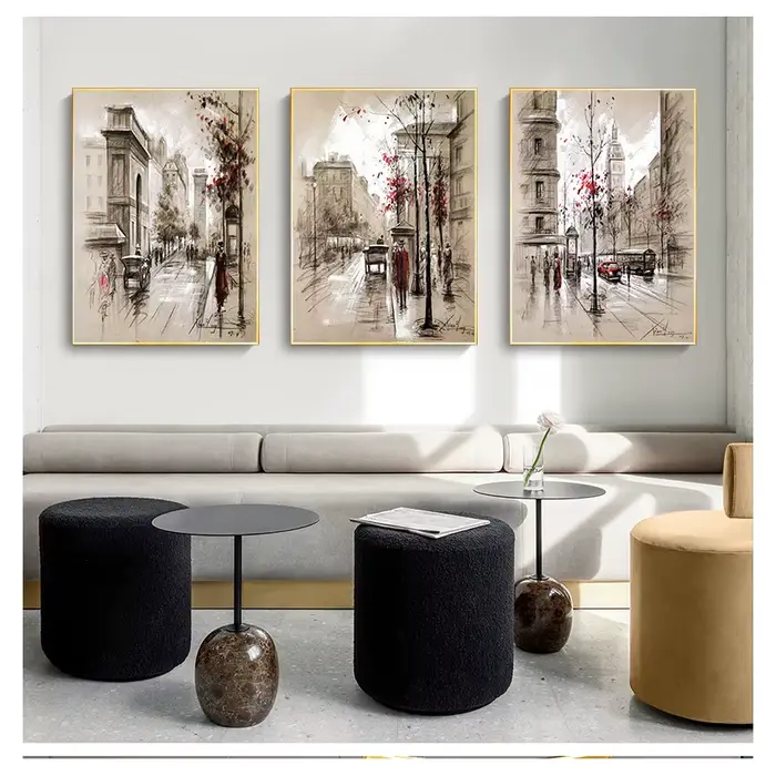 Affiches imprimées 3 pièces