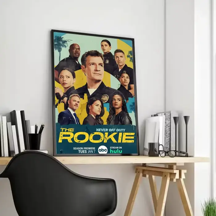Affiche du film r-rookie HD, mur collant, imperméable, pour la maison, le salon, la chambre à couche
