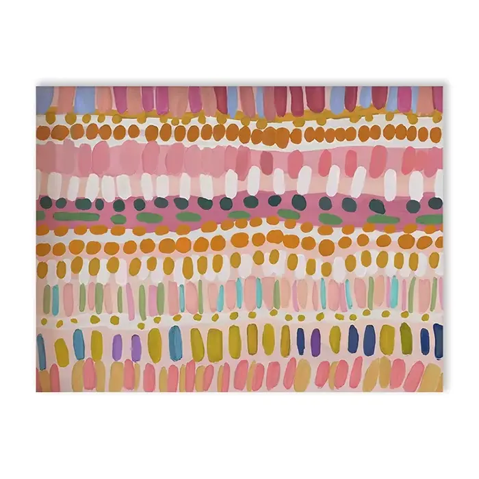 Affiche d'art esthétique Pastel coloré, tendance, bloc de couleurs abstrait, décoration de maison, i