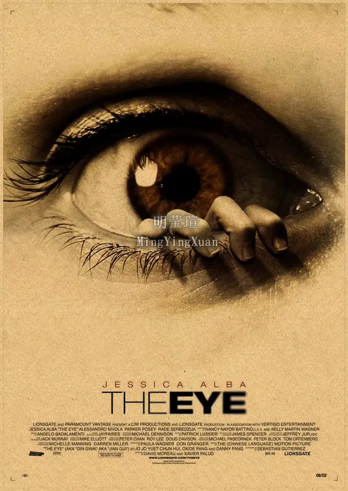 Affiche de film d'horreur classique