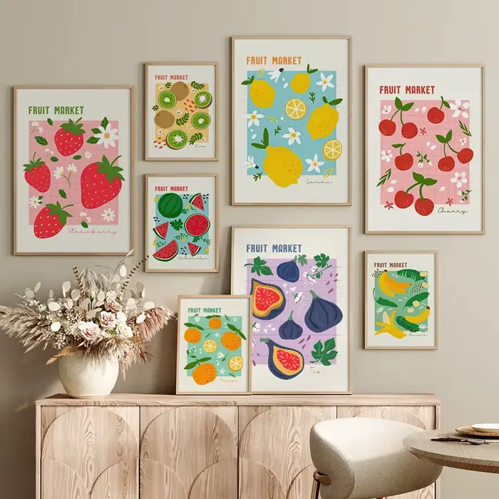 Affiches murales nordiques sur toile