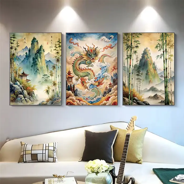 Peinture à l'encre classique chinoise