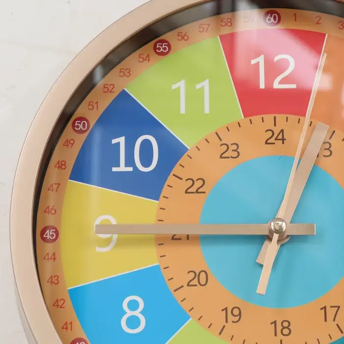 Horloge murale silencieuse sans tic-tac
