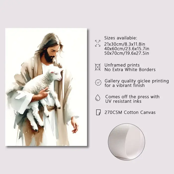 Affiches sur toile de croquis de jésus
