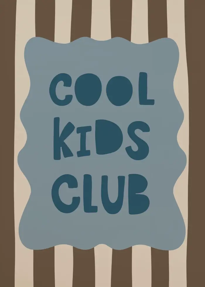 Affiche de peinture sur toile de dessin animé moderne pour enfants, impression d'art mural, image ty