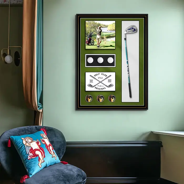 Peinture décorative tridimensionnelle 60x80 Golf