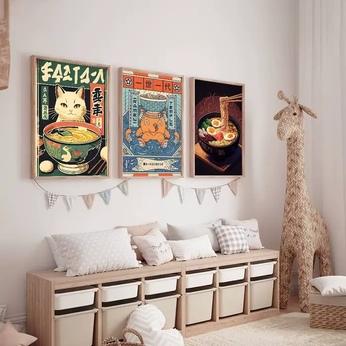 Affiche d'art Ramen du japon