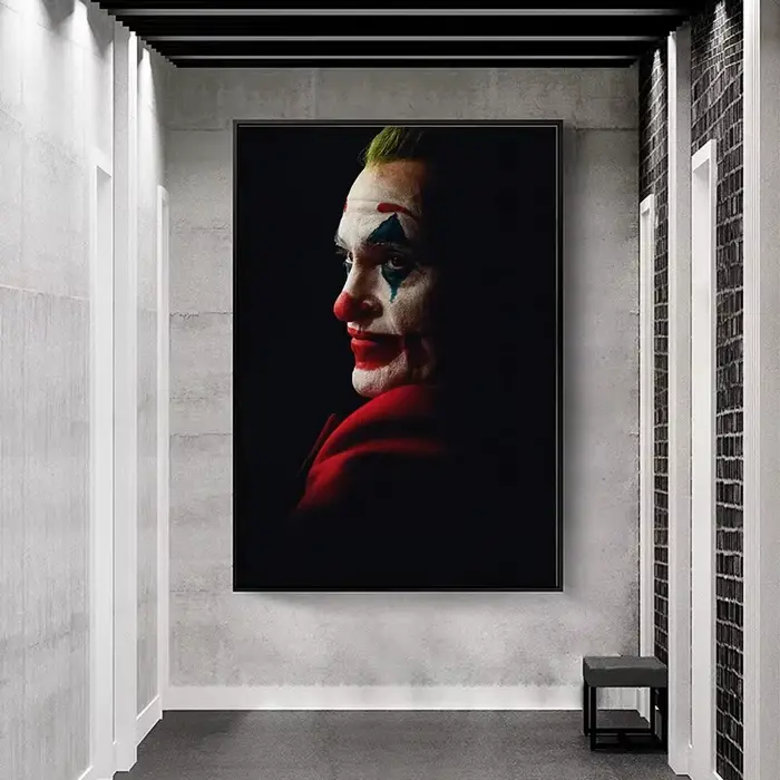 Toile de peinture étoile du film The Jokers