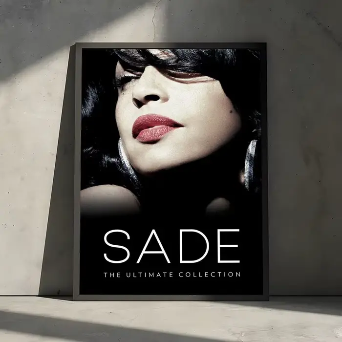 Affiche décorative d'album musical Singer S-Sade, autocollants muraux décoratifs, impression photo m