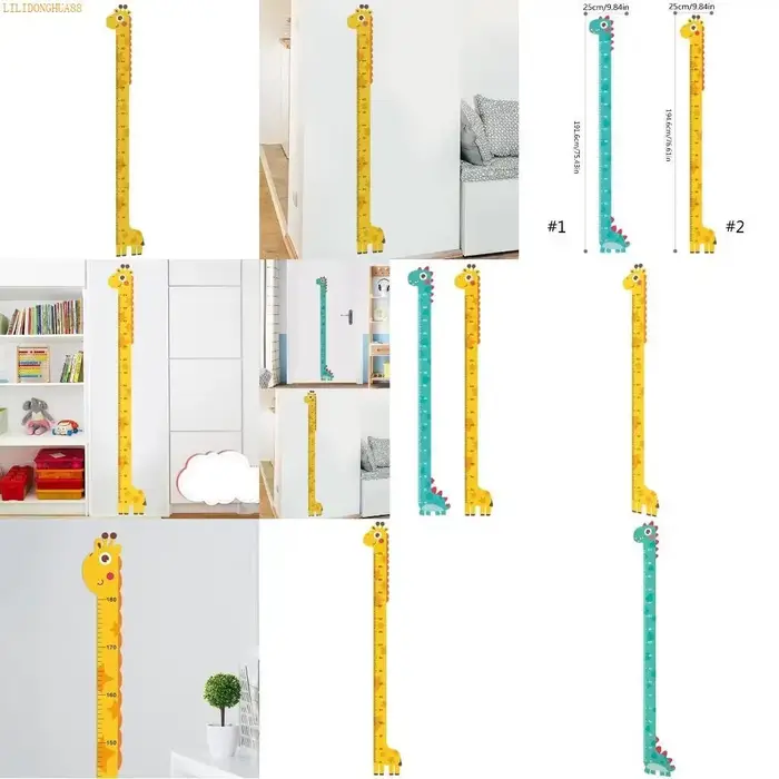 J1HA – autocollant hauteur coloré