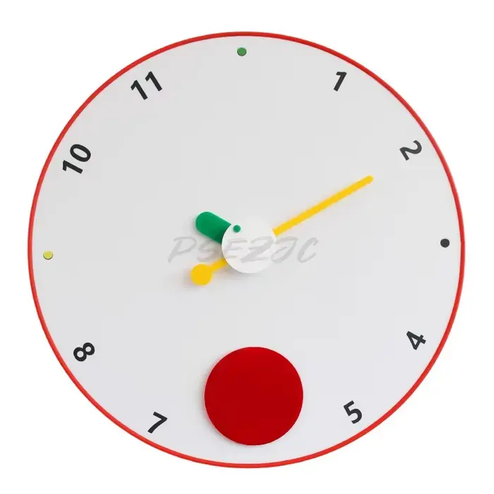 Horloge murale d'art personnalisée