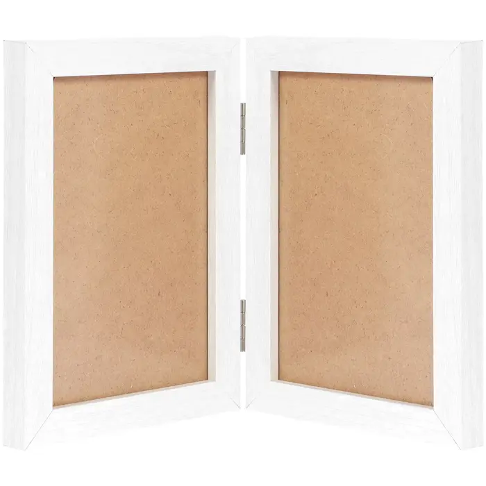 Cadre photo double/triple 180 °   Support de cadre photo pliable à charnière vertical sur cadre phot