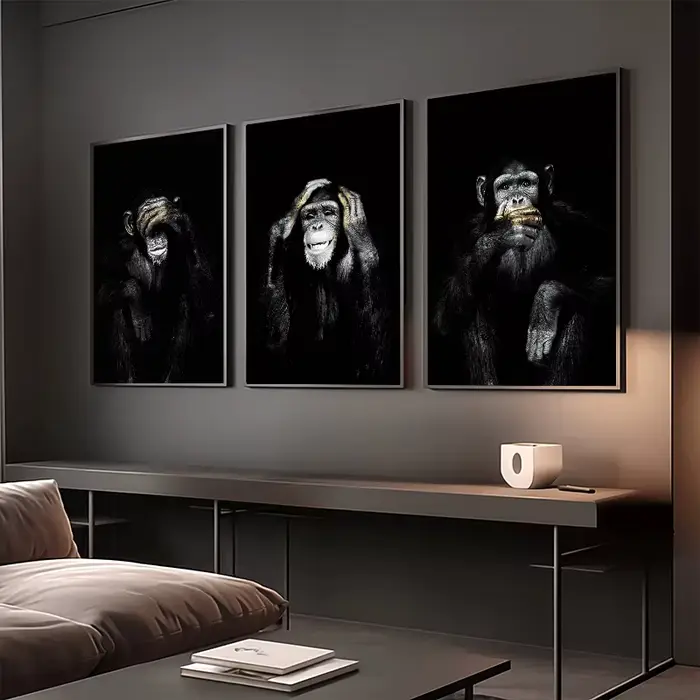 Affiches modernes d'animaux pour la décoration de la maison