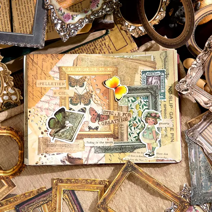 Yoofun-Lot de 30 cartes décoratives rétro