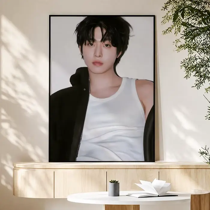 Affiche de l’acteur Ahn Hyo-seop, affiche haute définition, décoration murale, adhésif sans laisser 