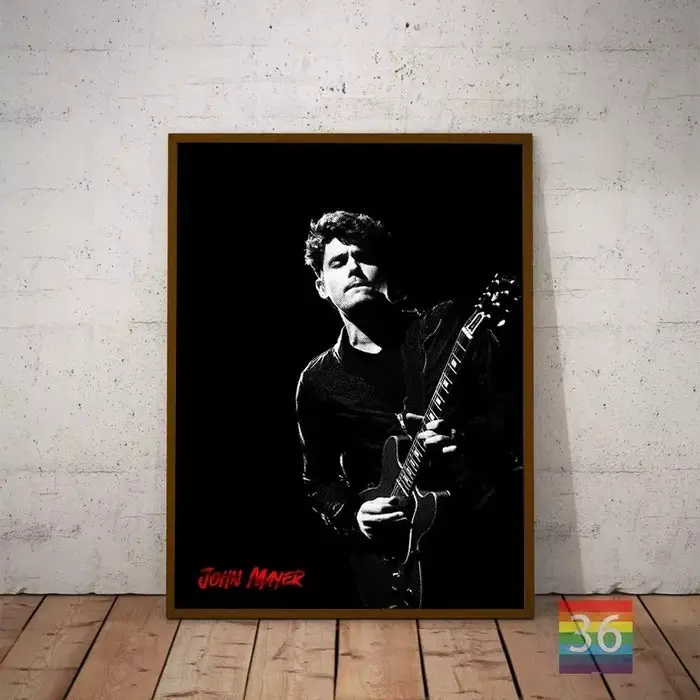 Affiche de musique rock avec impression sur toile