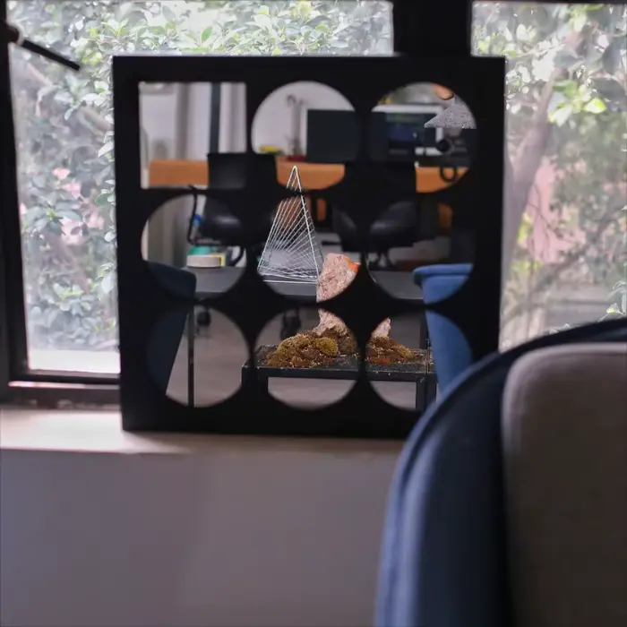 Miroir mural décoratif de Style nordique rétro