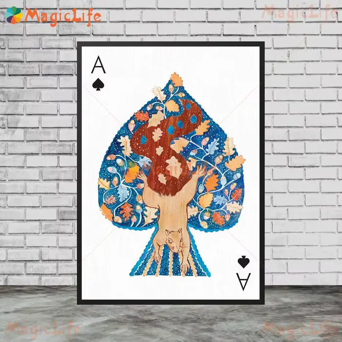 Illustration de Bar de cartes à jouer de Poker