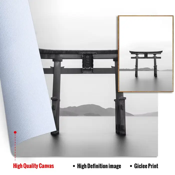 Torii Gate Toile Peinture Abstraite