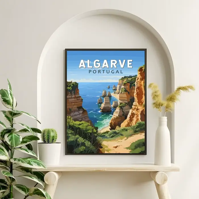 Affiche de peinture de Portugal