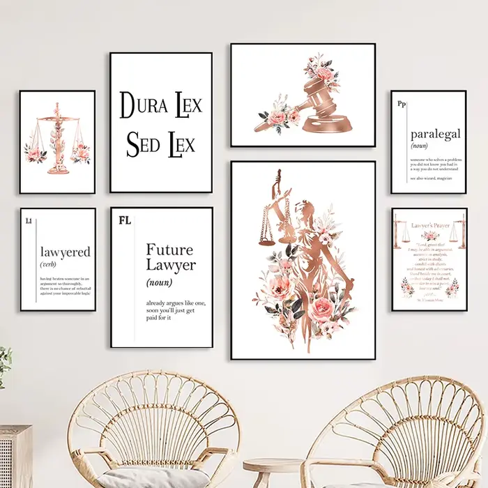 Affiche en toile aquarelle florale