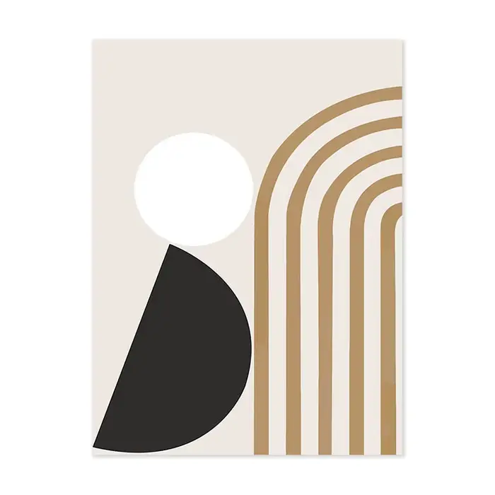 Affiches murales modernes et imprimés d'art mural de ligne abstraite minimaliste, pour décoration de