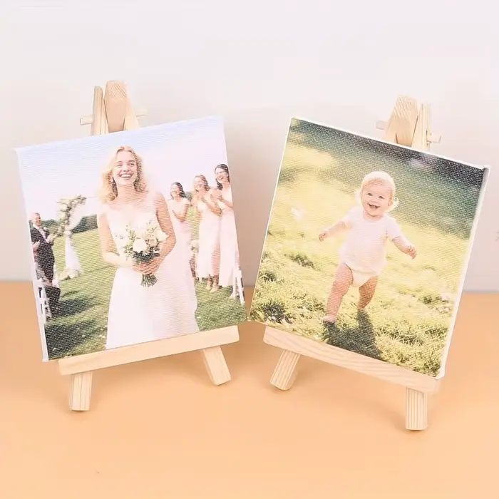 Cadre photo miniature personnalisé