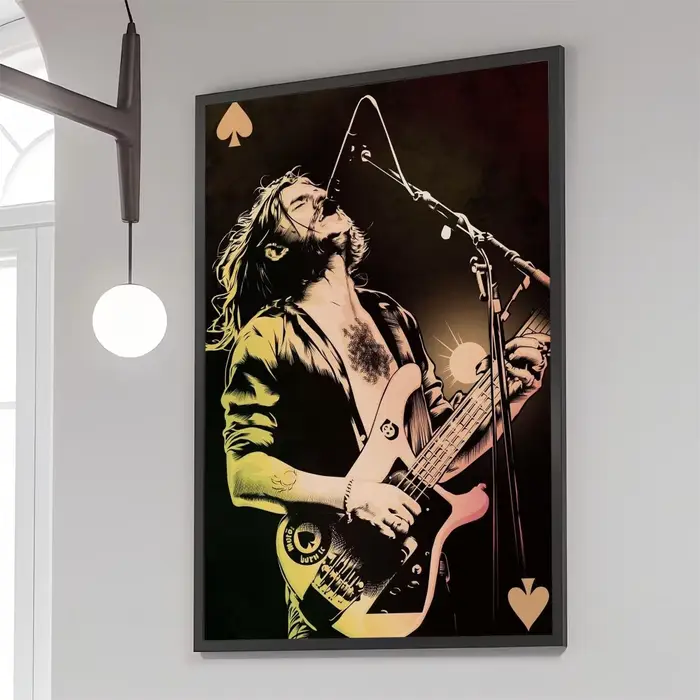 Affiche de Chanteur L-Lemmy-Kilmister
