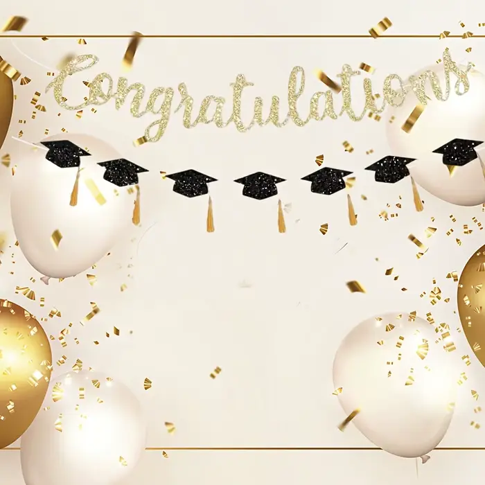 Ensemble de bannières pour fête de remise des diplômes