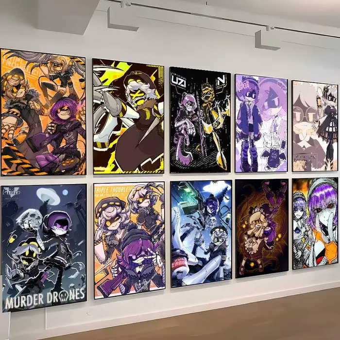 Affiches décoratives, peintures murales pour bureau