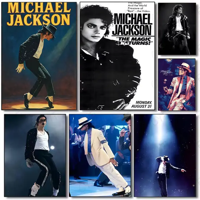 Michael Jackson affiche Art peinture