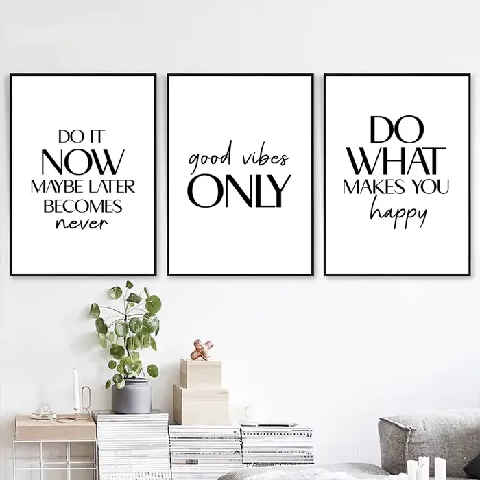 Affiches de citations inspirantes nordiques