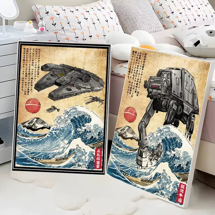 Affiche de Film s-star w-wars en papier blanc