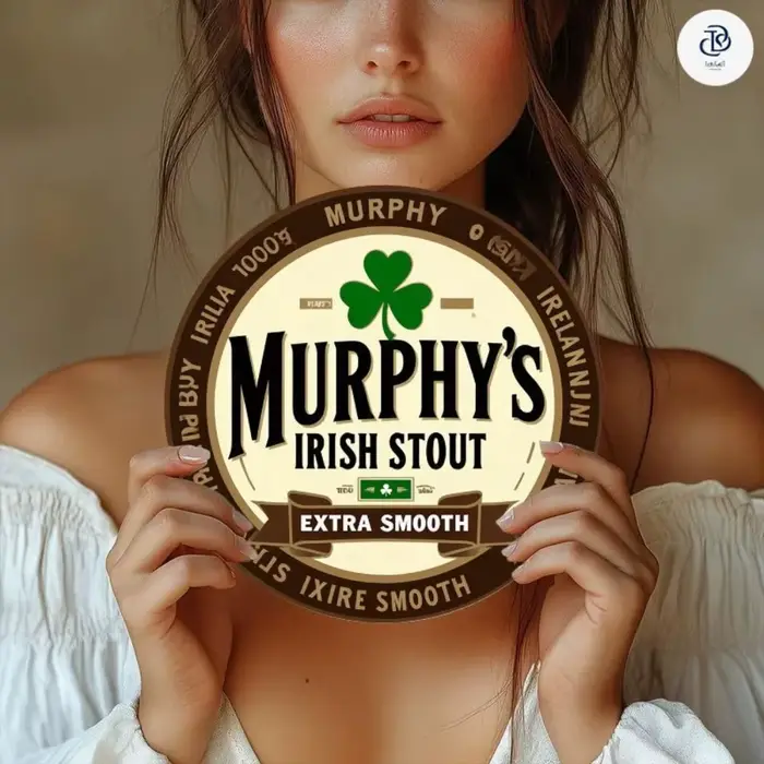 Panneau métallique Vintage Murphy's Irish Stout