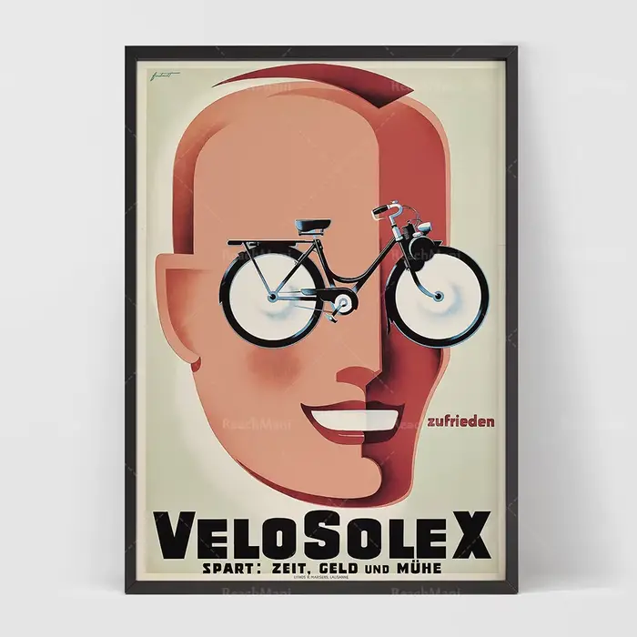 Tour de France rétro, affischcykellopp