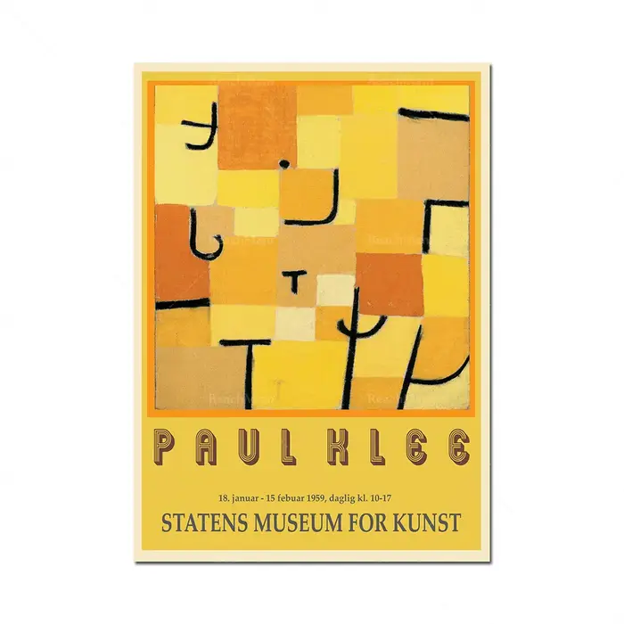 Paul Klee – peinture décorative moderne de Style abstrait classique
