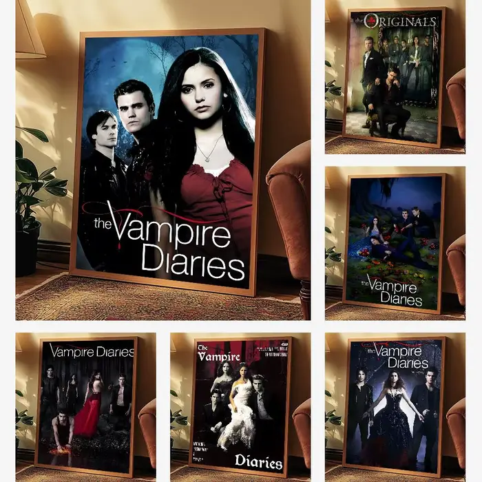 Affiche de film classique The Vampire Diaries