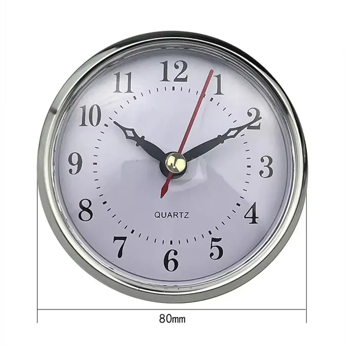 Grande Horloge Murale 3D Noire de 80mm, Design Intime, Silays euse, pour Salon, Bureau, oral et, Cuisine, Décoration Électronique de Maison