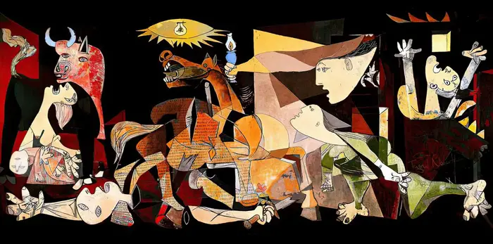 Reproductions célèbres de Guernica de Picasso, affiche sur toile, art abstrait, modernisme, tableau 
